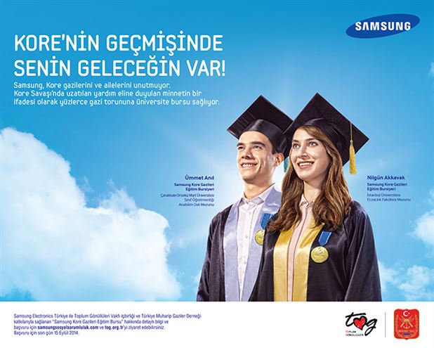 Samsung Kore Gazileri Eğitim Bursu Başvuruları Başladı